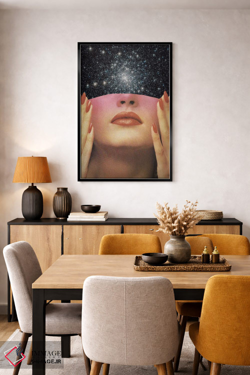 تابلو دکوراتیو پوشاندن اثر کیکی سی لندن - D6B