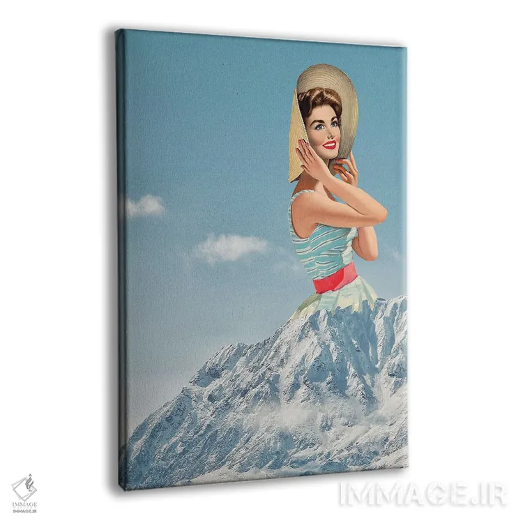 تابلو دکوراتیو شعر طبیعت اثر کیکی سی لندن - نمای پرسپکتیو محصول