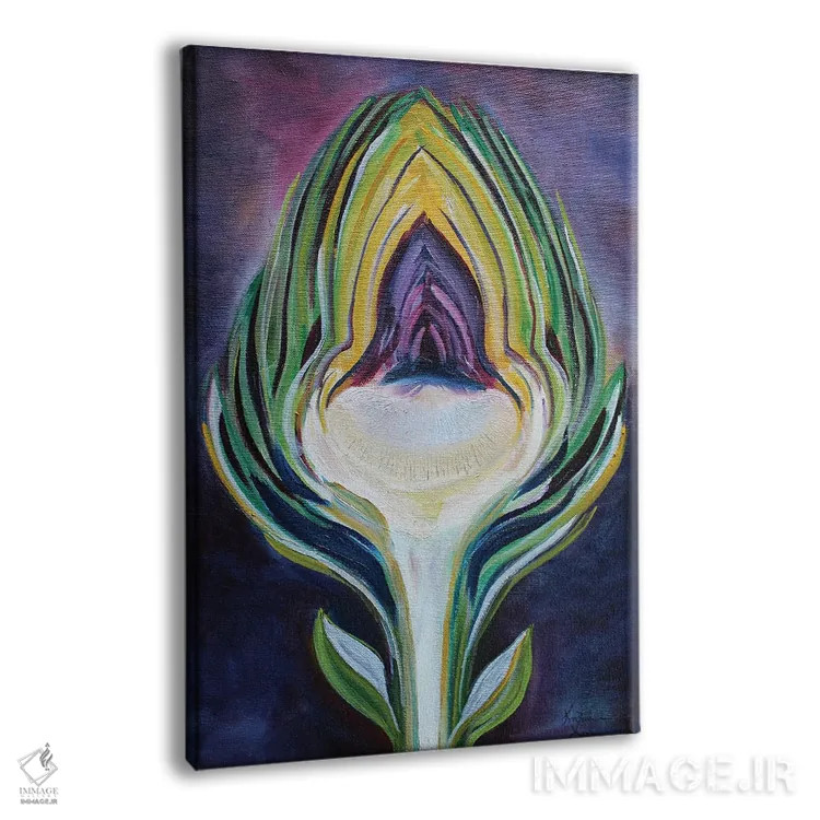 تابلو دکوراتیو آرتیشو اثر کریستین کاینر - نمای پرسپکتیو محصول