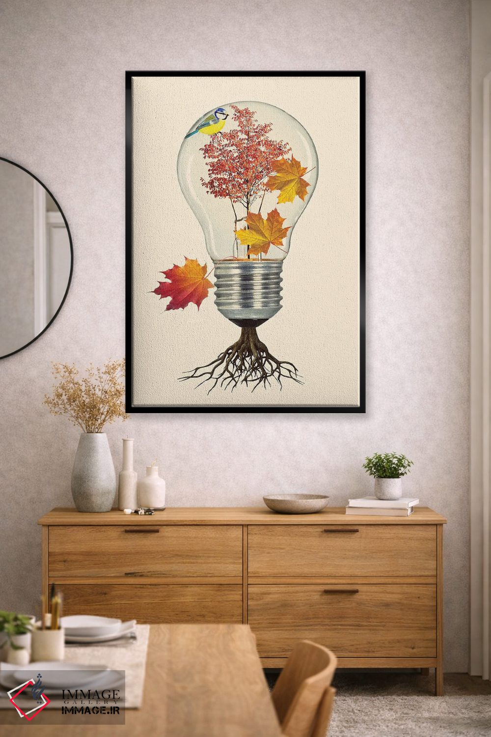 تابلو دکوراتیو پاییز اثر کیکی سی لندن - D3B