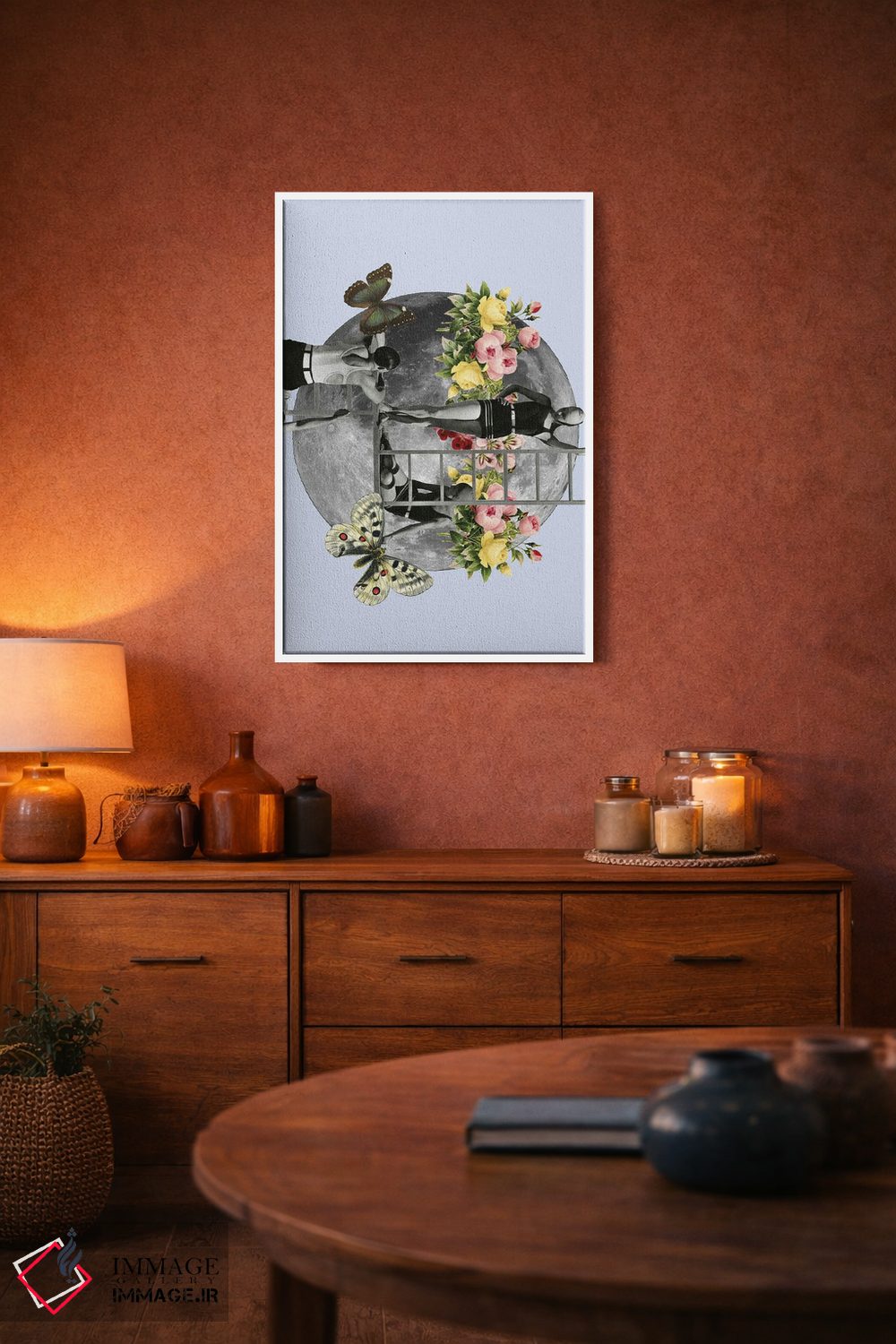 تابلو دکوراتیو ماه مقدس اثر کیکی سی لندن - D3W