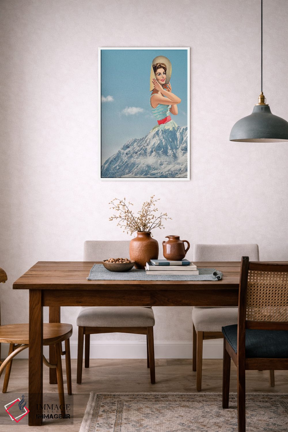 تابلو دکوراتیو شعر طبیعت اثر کیکی سی لندن - D4W