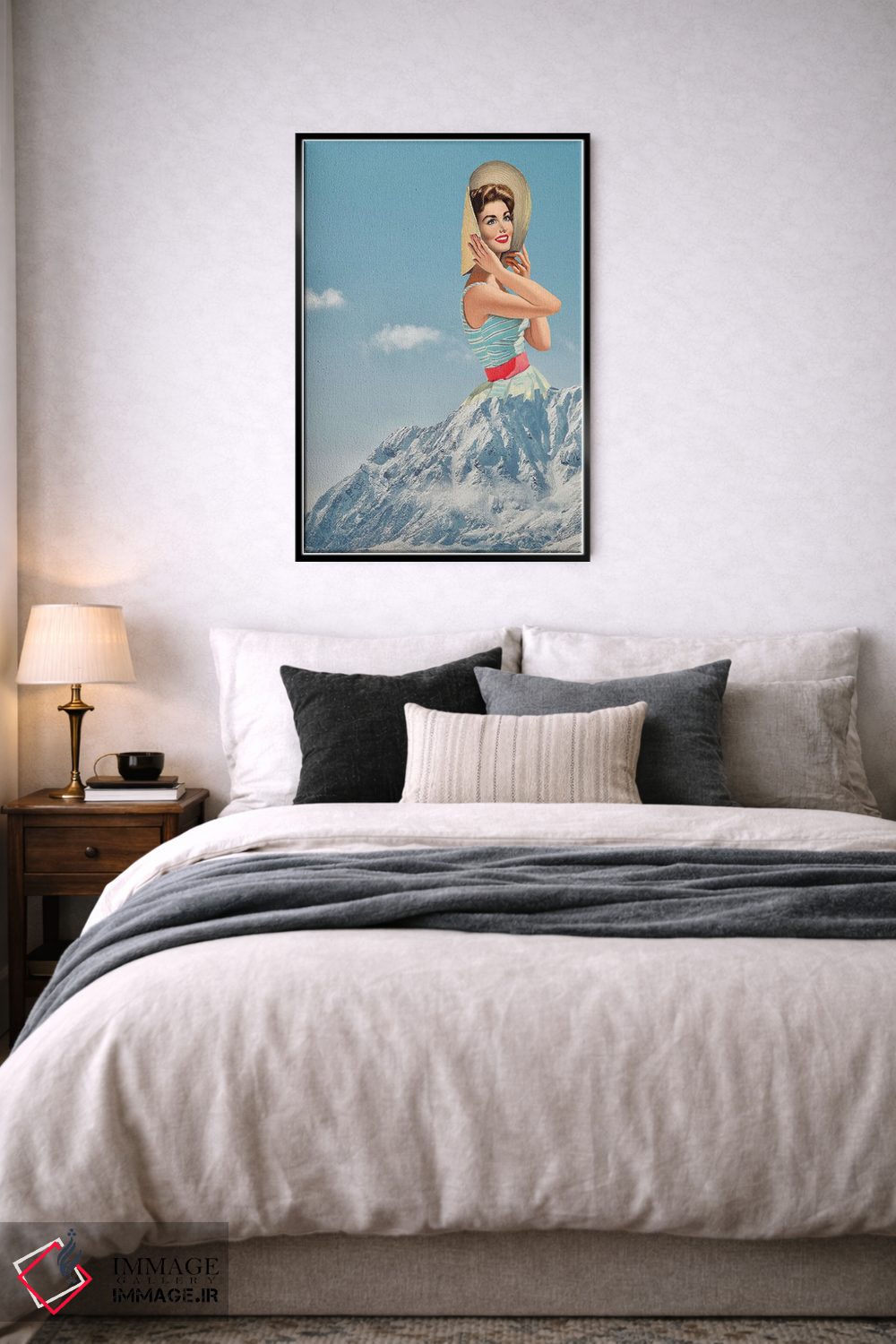 تابلو دکوراتیو شعر طبیعت اثر کیکی سی لندن - D5B