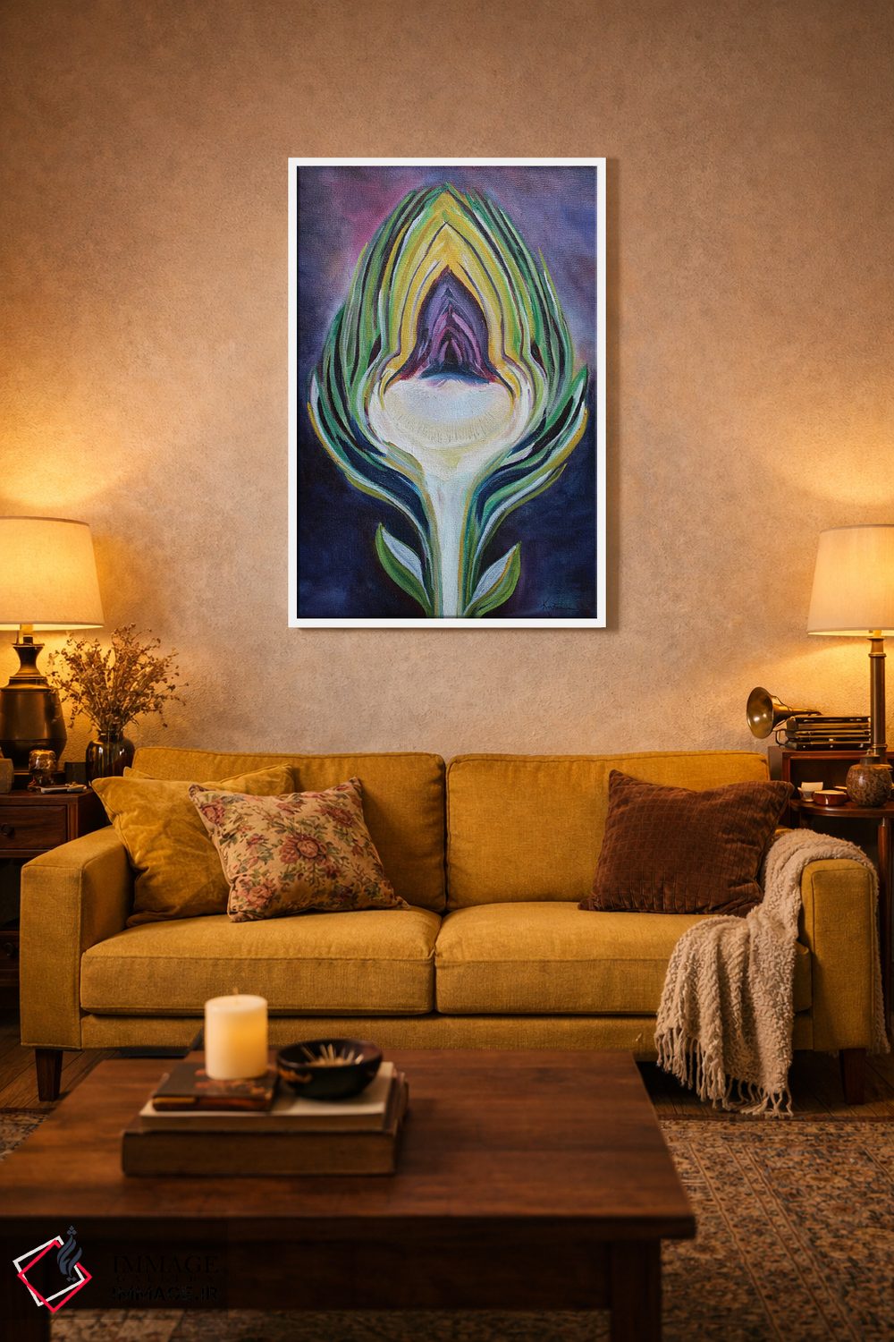 تابلو دکوراتیو آرتیشو اثر کریستین کاینر - D4W