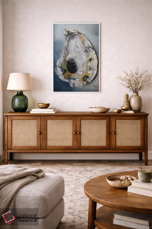 تابلو مدرن صدف بارنستبل اثر کریستین کاینر - D2W