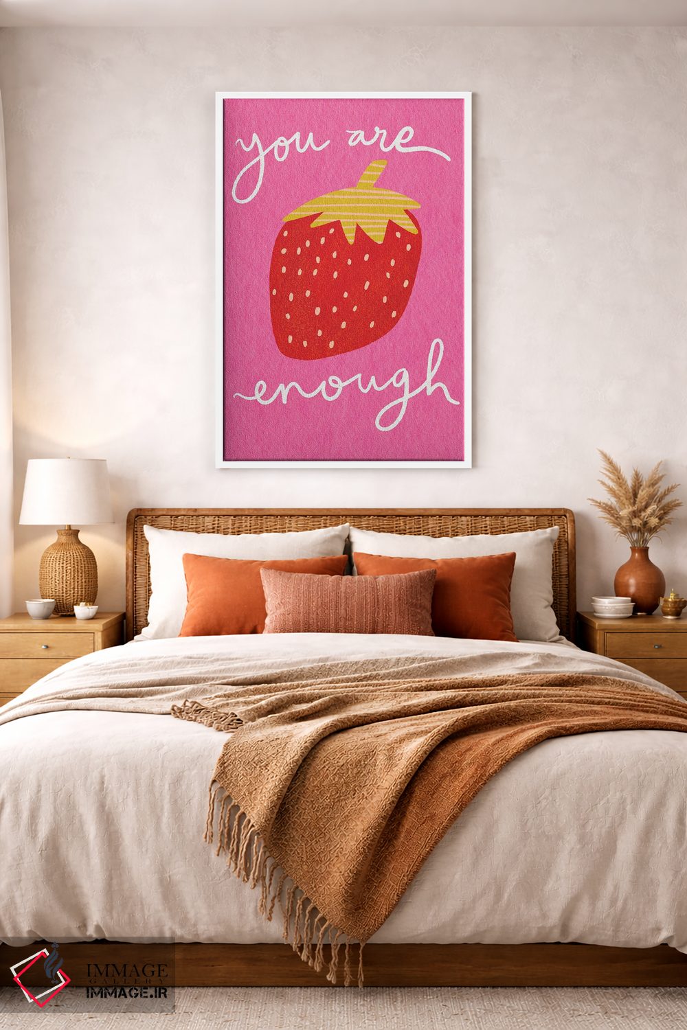 تابلو دکوراتیو تو کافی هستی اثر کارتیکا پارامیتا - D4W