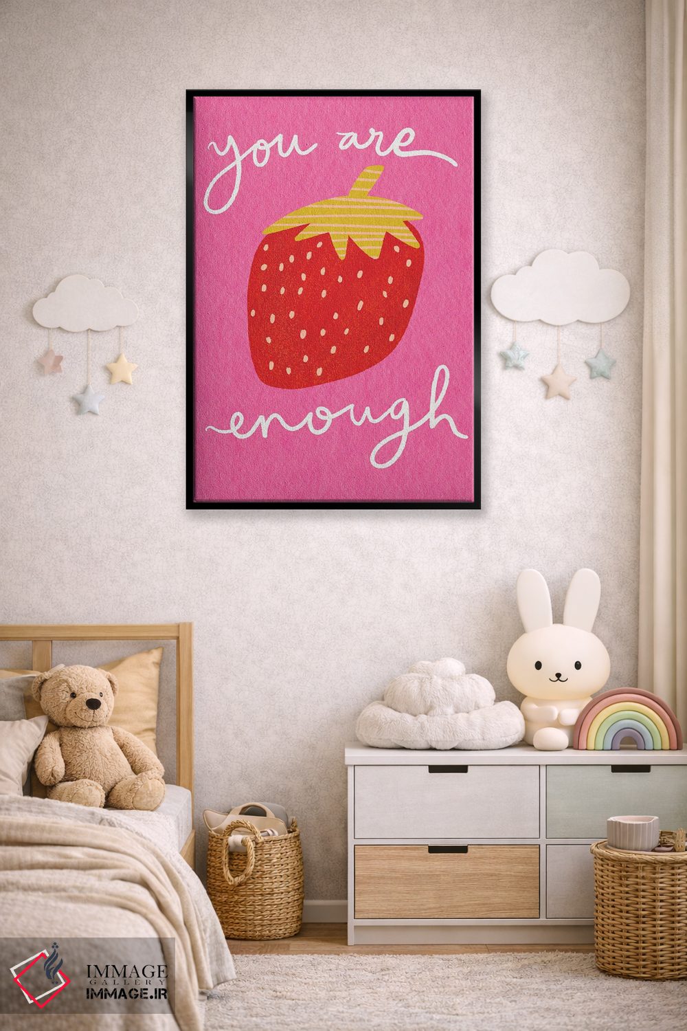 تابلو دکوراتیو تو کافی هستی اثر کارتیکا پارامیتا - D6B