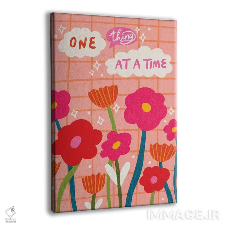 تابلو دکوراتیو یک کار در هر بار اثر کارتیکا پارامیتا - نمای پرسپکتیو محصول