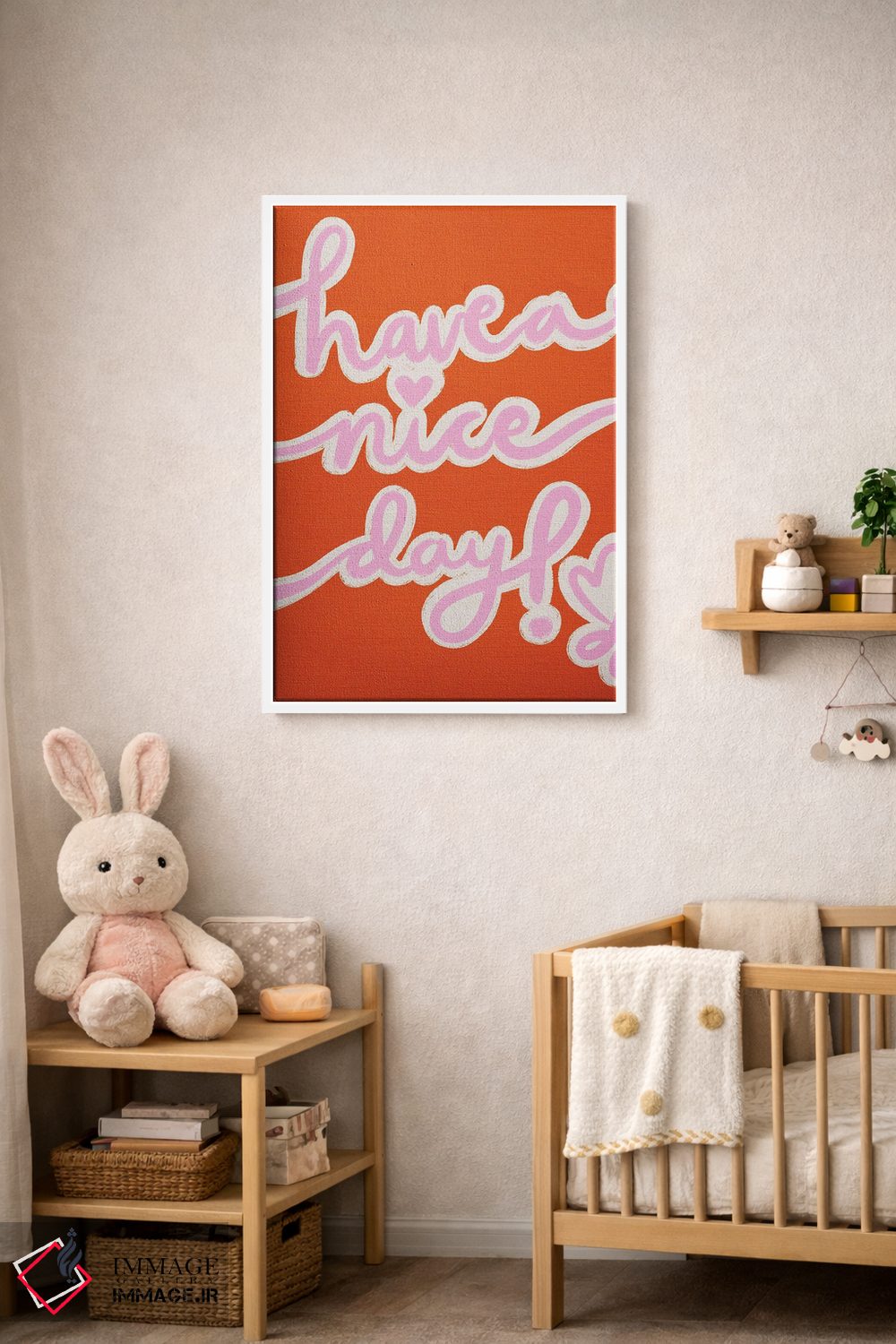 تابلو دکوراتیو روز خوبی داشته باش اثر کارتیکا پارامیتا - D3W