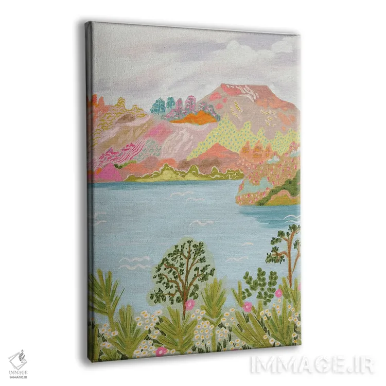 تابلو دکوراتیو سندو اثر کارتیکا پارامیتا - نمای پرسپکتیو محصول