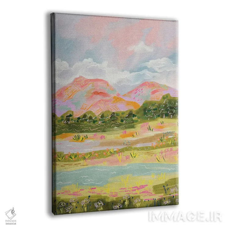 تابلو دکوراتیو نگارای اثر کارتیکا پارامیتا - نمای پرسپکتیو محصول