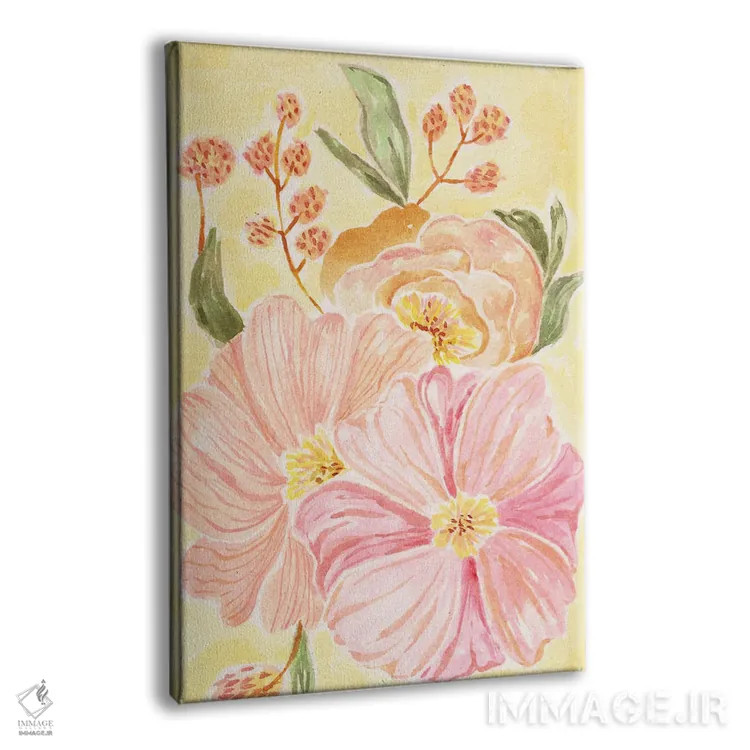 تابلو دکوراتیو پاستلیا اثر کارتیکا پارامیتا - نمای پرسپکتیو محصول