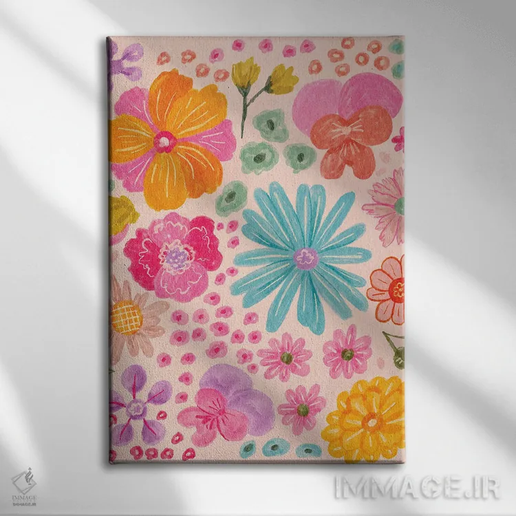 تابلو دکوراتیو هاروم اثر کارتیکا پارامیتا - نمای روبهرو روی دیوار