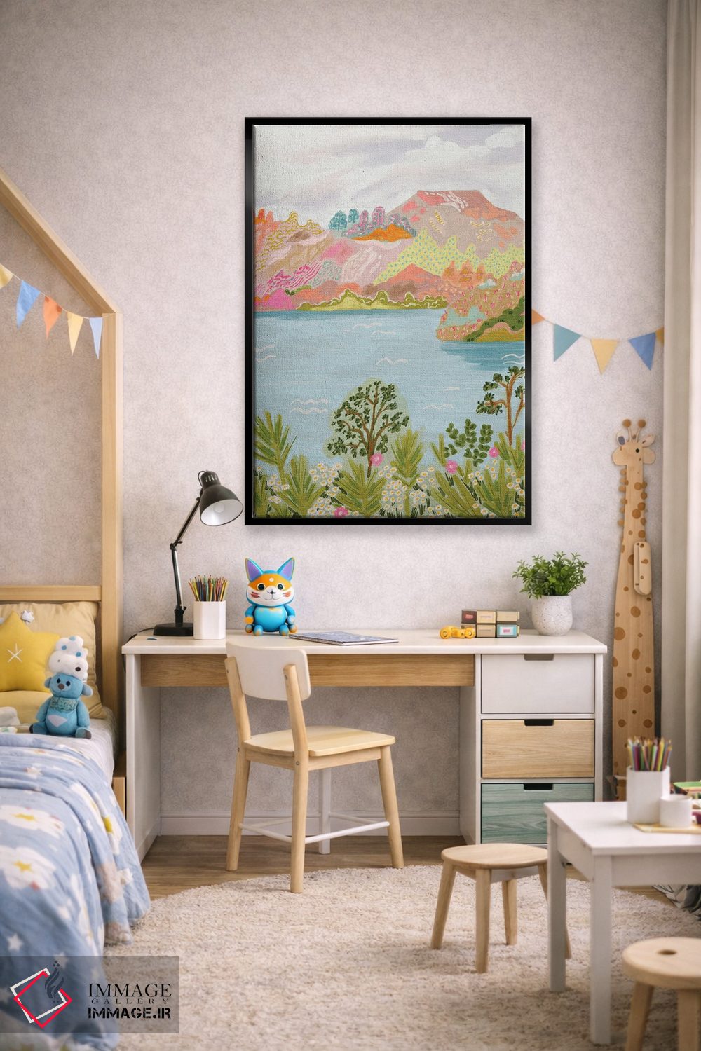 تابلو دکوراتیو سندو اثر کارتیکا پارامیتا - D2B