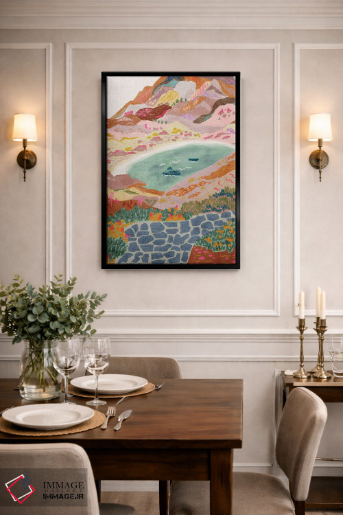 تابلو دکوراتیو لابوان باجو اثر کارتیکا پارامیتا - D3B