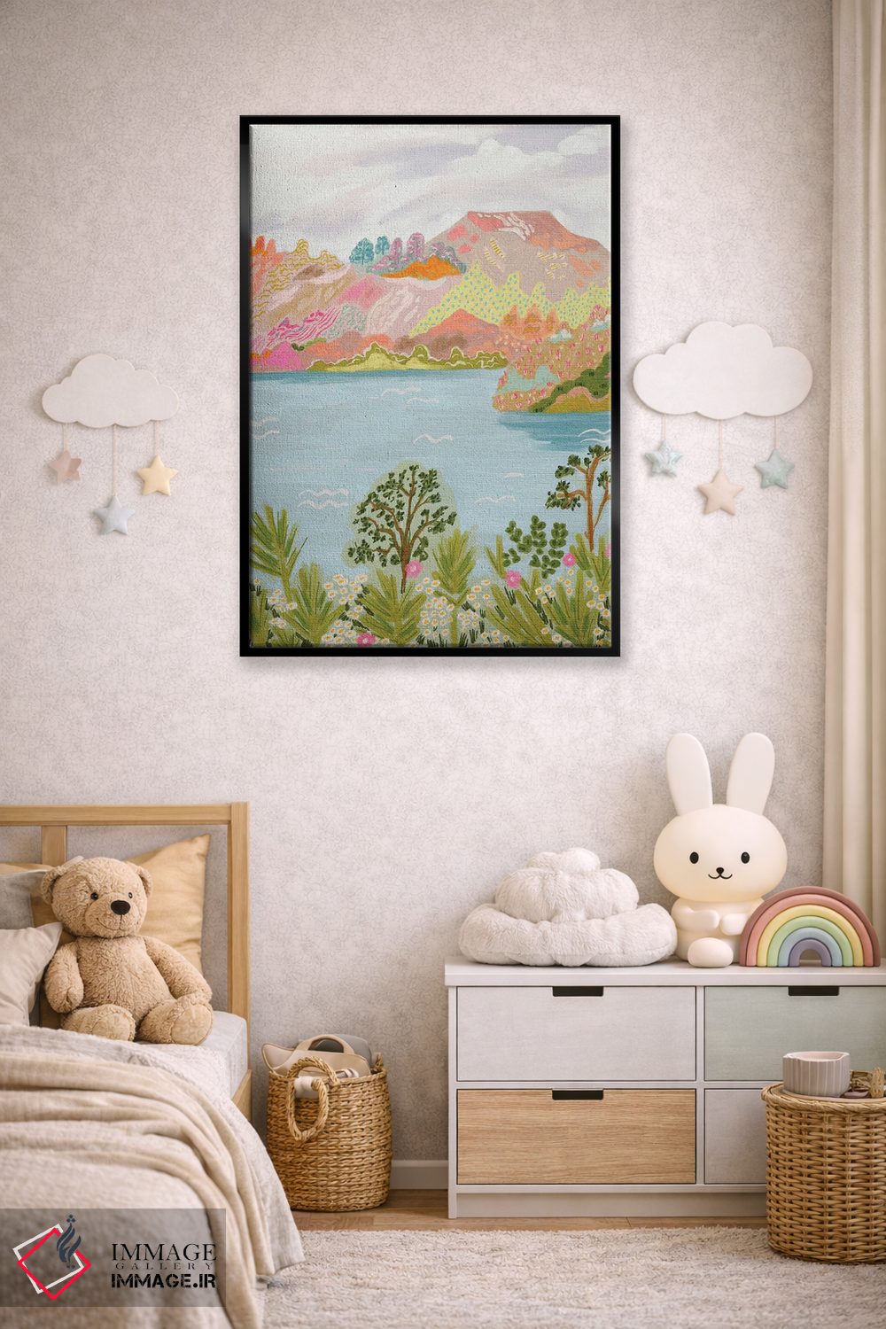 تابلو دکوراتیو سندو اثر کارتیکا پارامیتا - D5B