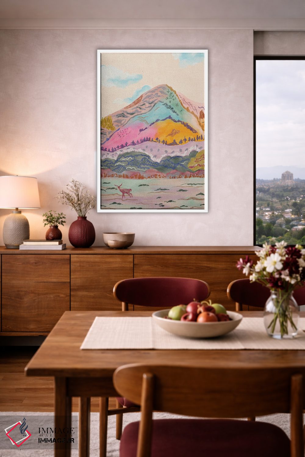 تابلو دکوراتیو ماجستیک اثر کارتیکا پارامیتا - D4W