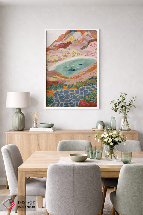 تابلو دکوراتیو لابوان باجو اثر کارتیکا پارامیتا - D5W