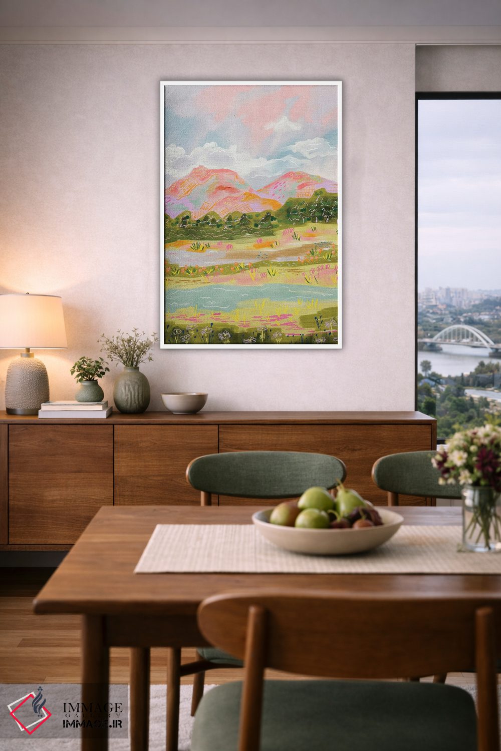 تابلو دکوراتیو نگارای اثر کارتیکا پارامیتا - D6W