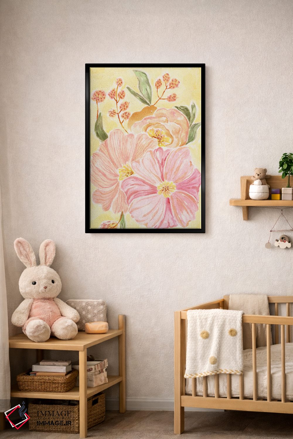 تابلو دکوراتیو پاستلیا اثر کارتیکا پارامیتا - D5B