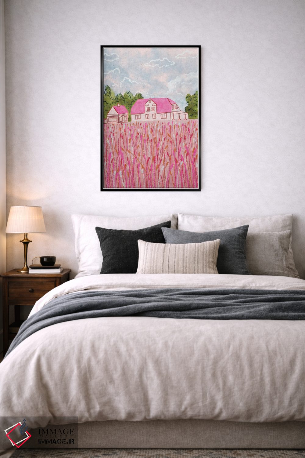 تابلو دکوراتیو خانه حومه شهر اثر کارتیکا پارامیتا - D6B