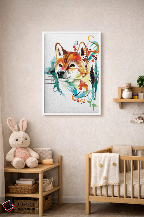 تابلو دکوراتیو شیبا اثر کتی لیپسکامب - D3W