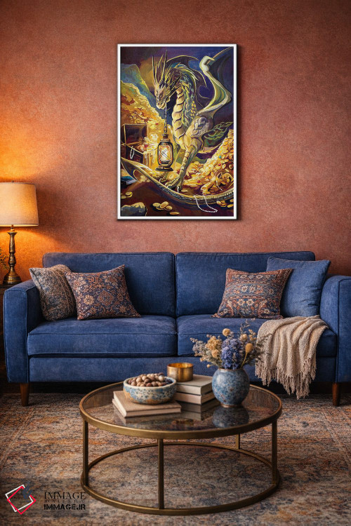 تابلو دکوراتیو گنج مخفی اثر کتی لیپسکامب - D1W