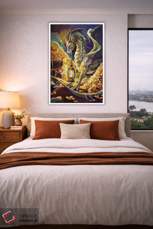 تابلو دکوراتیو گنج مخفی اثر کتی لیپسکامب - D2W