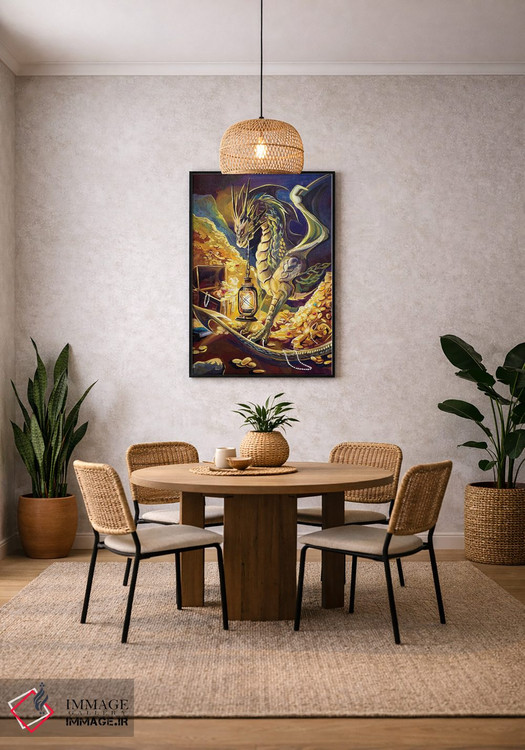 تابلو دکوراتیو گنج مخفی اثر کتی لیپسکامب - D4B