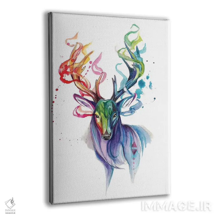 تابلو دکوراتیو شبح ۱ اثر کتی لیپسکامب - نمای پرسپکتیو محصول