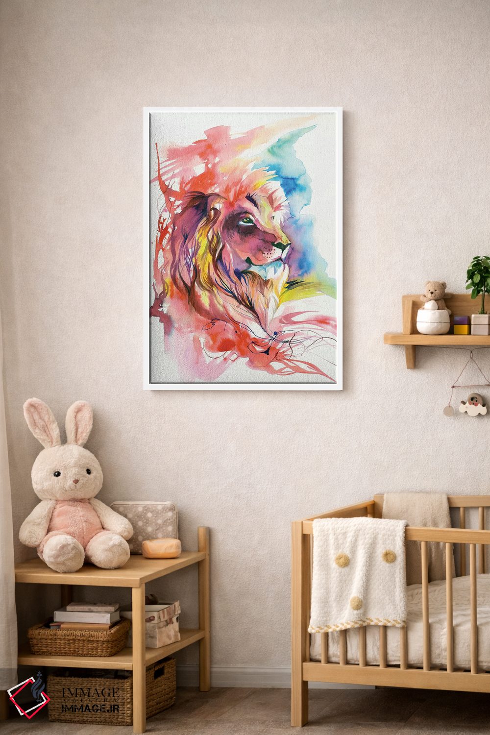 تابلو دکوراتیو پاشش شیر اثر کتی لیپسکامب - D3W