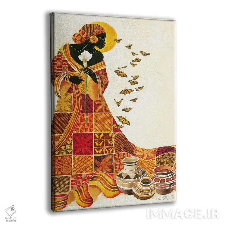 تابلو دکوراتیو پرواز روح اثر کیت مالت - نمای پرسپکتیو محصول