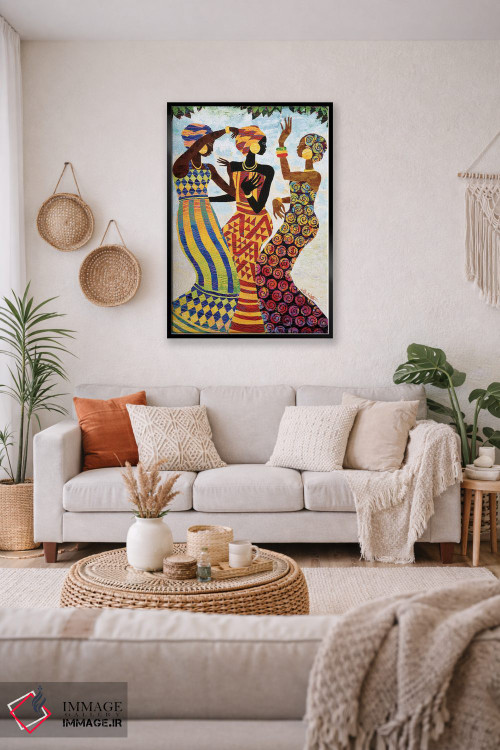 تابلو دکوراتیو جشن اثر کیت مالت - D3B