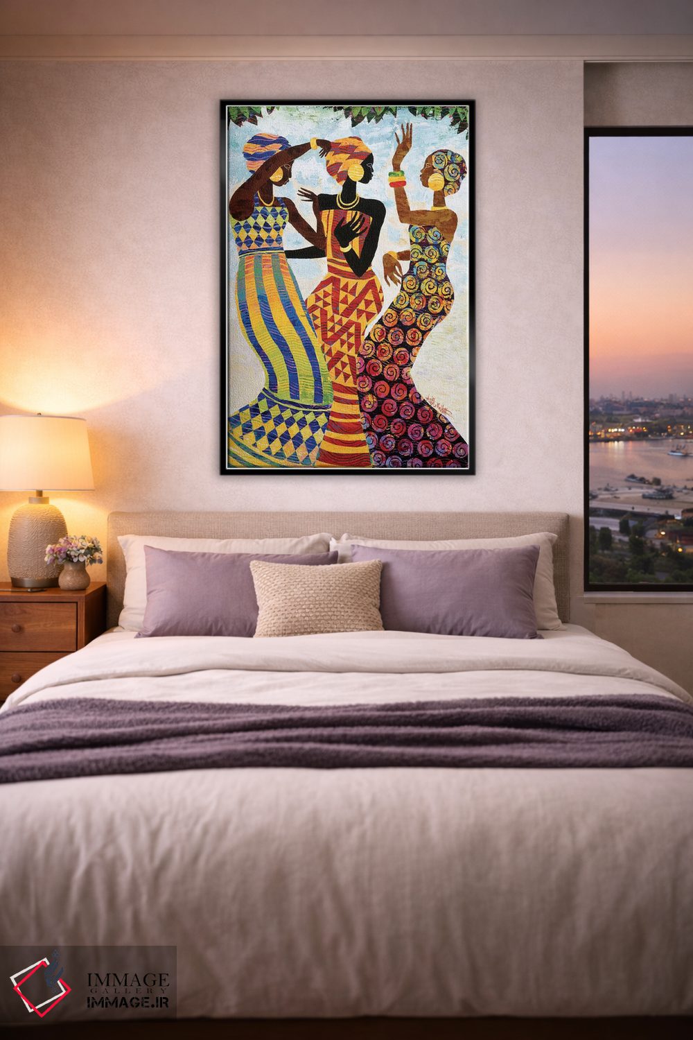 تابلو دکوراتیو جشن اثر کیت مالت - D5B