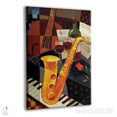 تابلو دکوراتیو قرار ملاقات اثر کیت مالت - نمای پرسپکتیو محصول