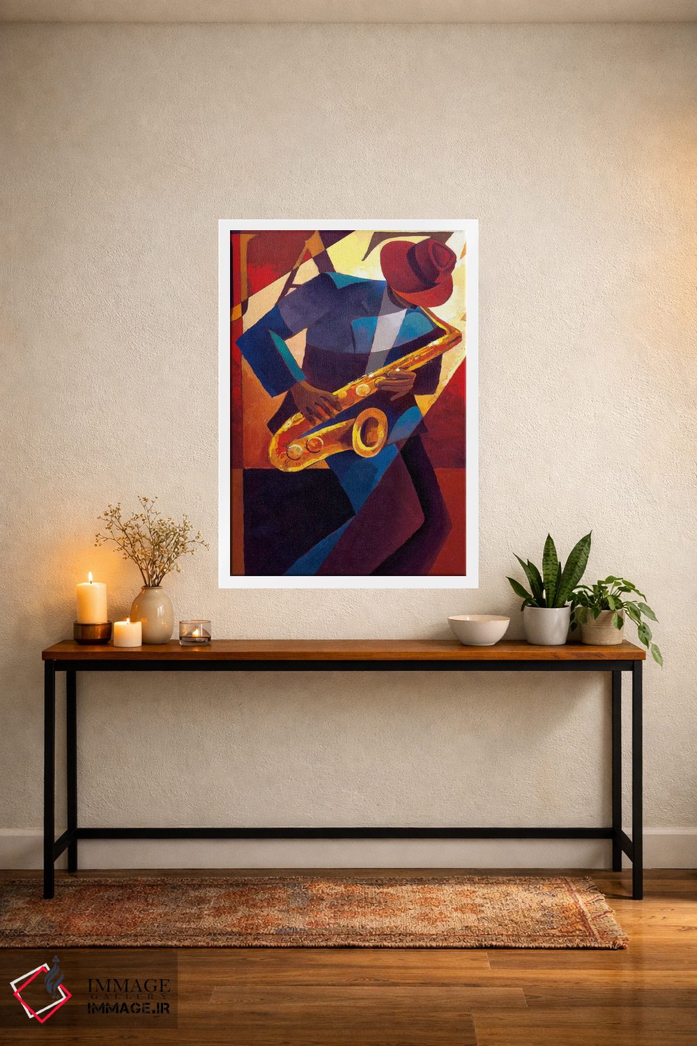 تابلو دکوراتیو بی باپ اثر کیت مالت - D3W