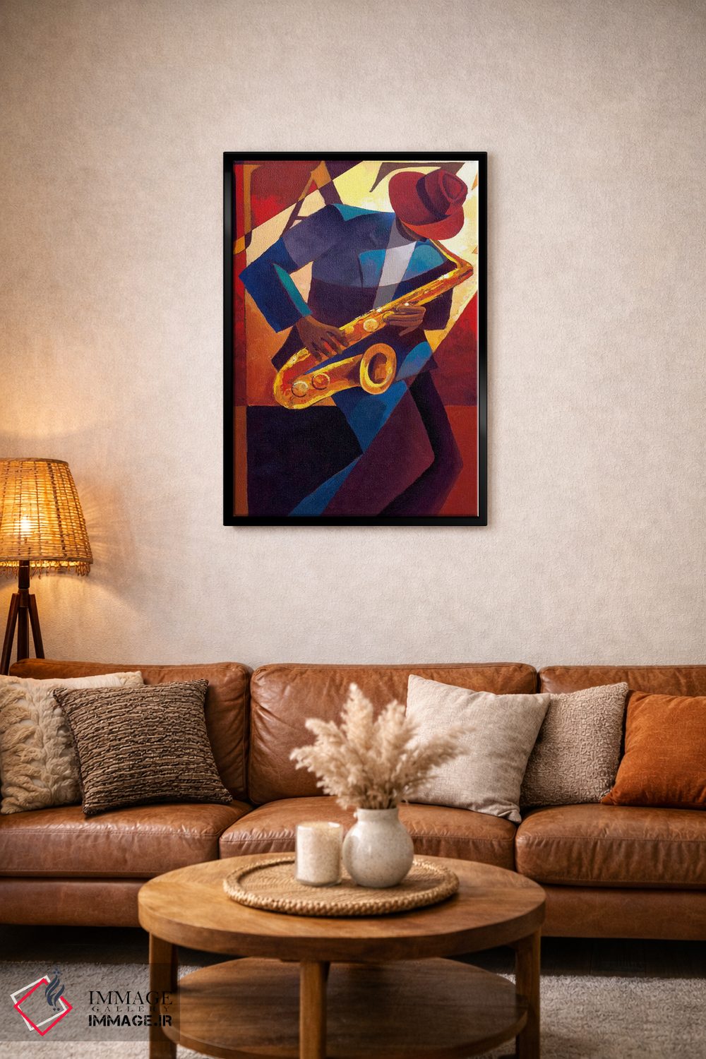 تابلو دکوراتیو بی باپ اثر کیت مالت - D4B