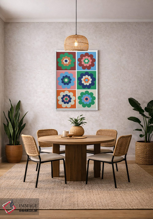 تابلو مدرن در حال شکوفه اثر کارولینا کلینگ - D2W