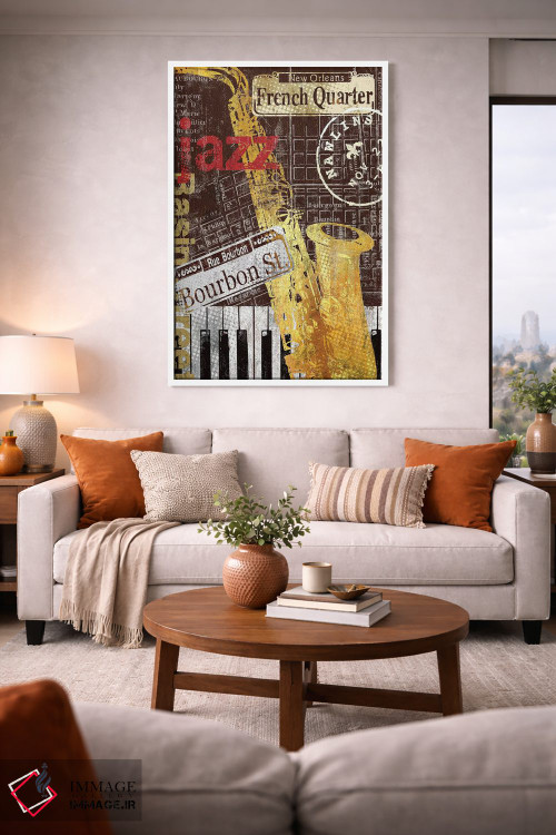 تابلو دکوراتیو نئورلینز اثر کیت مالت - D1W