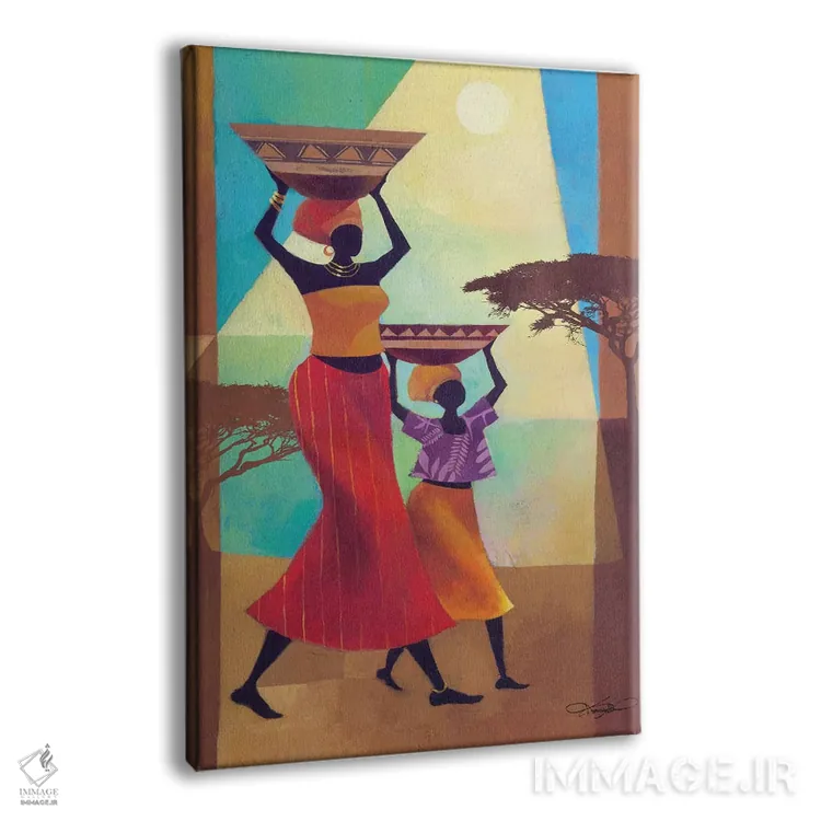 تابلو دکوراتیو یار مادر اثر کیت مالت - نمای پرسپکتیو محصول