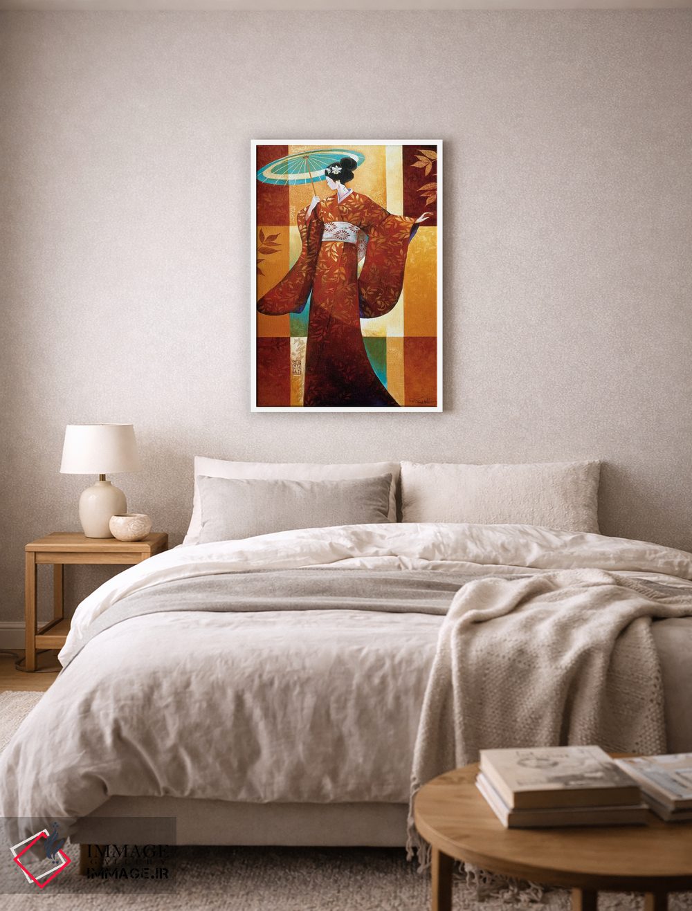 تابلو دکوراتیو میساکی اثر کیت مالت - D6W