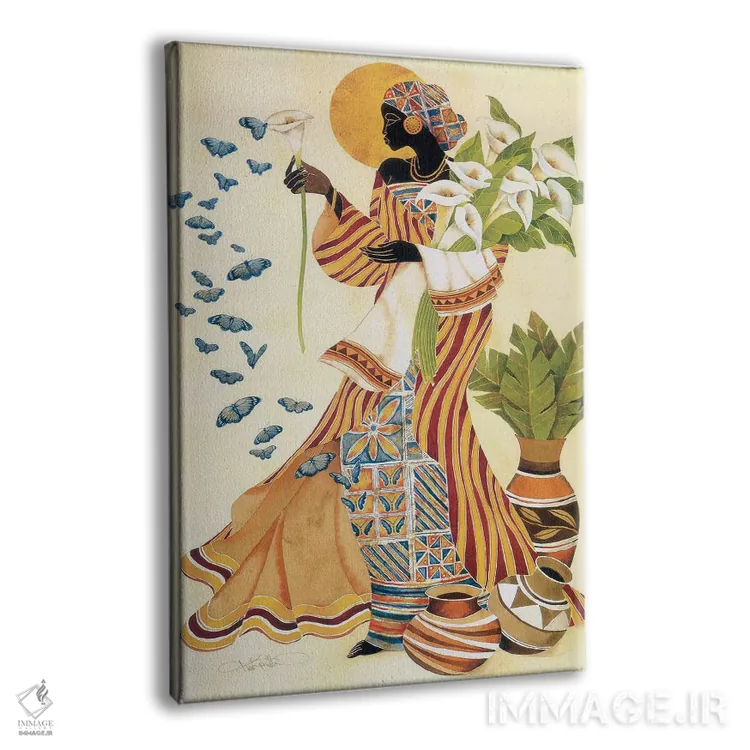 تابلو دکوراتیو بیداری ارواح اثر کیت مالت - نمای پرسپکتیو محصول