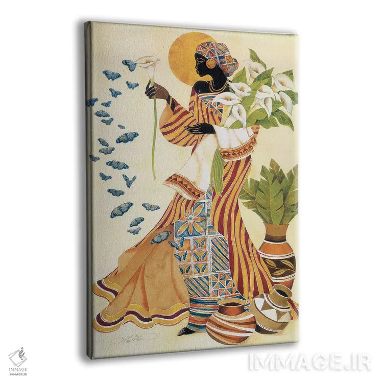 تابلو دکوراتیو بیداری ارواح اثر کیت مالت - نمای پرسپکتیو محصول