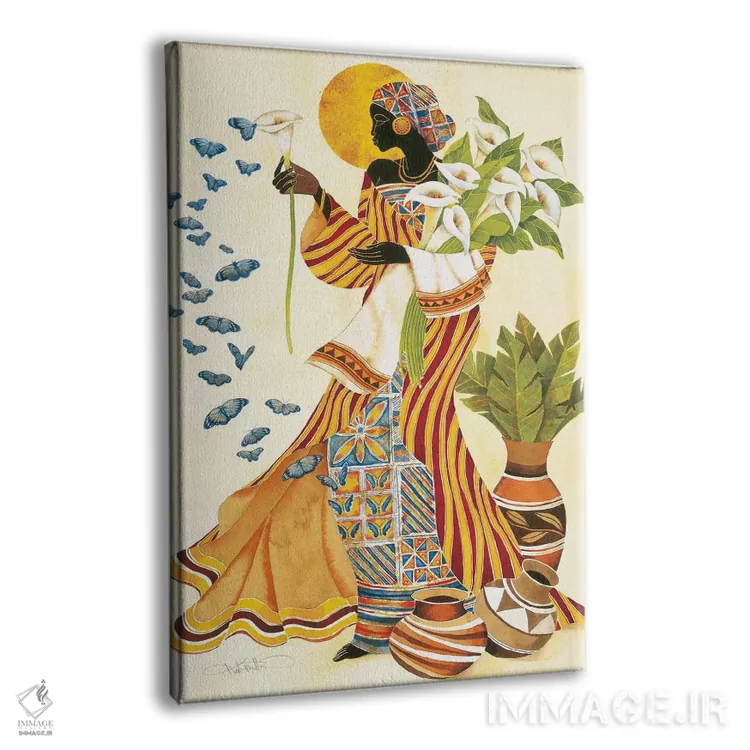 تابلو دکوراتیو بیداری روح اثر کیت مالت - نمای پرسپکتیو محصول