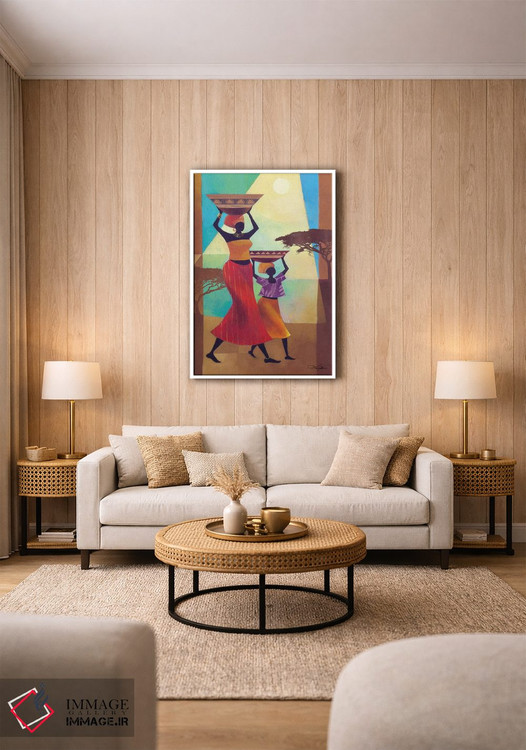 تابلو دکوراتیو یار مادر اثر کیت مالت - D1W