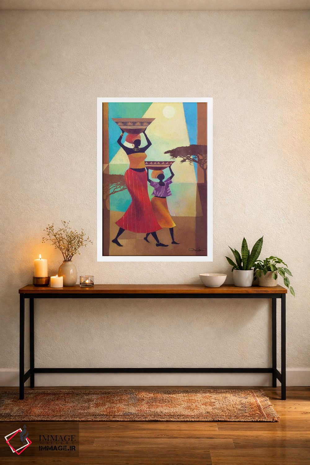 تابلو دکوراتیو یار مادر اثر کیت مالت - D3W