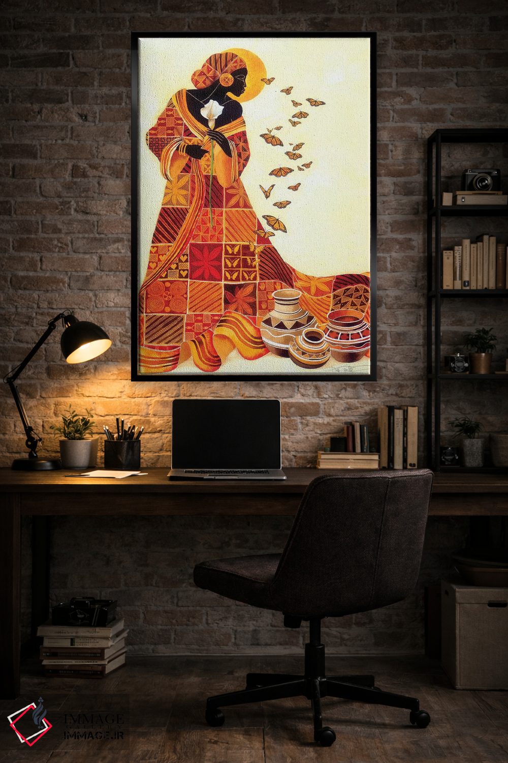 تابلو دکوراتیو پرواز ارواح اثر کیت مالت - D4B