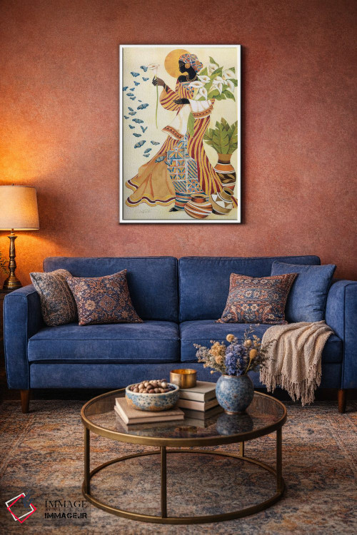 تابلو دکوراتیو بیداری ارواح اثر کیت مالت - D3W