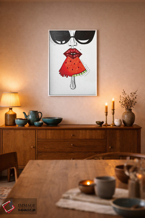 تابلو دکوراتیو حال وهوای تابستانی اثر کریستینا مالن - D5W