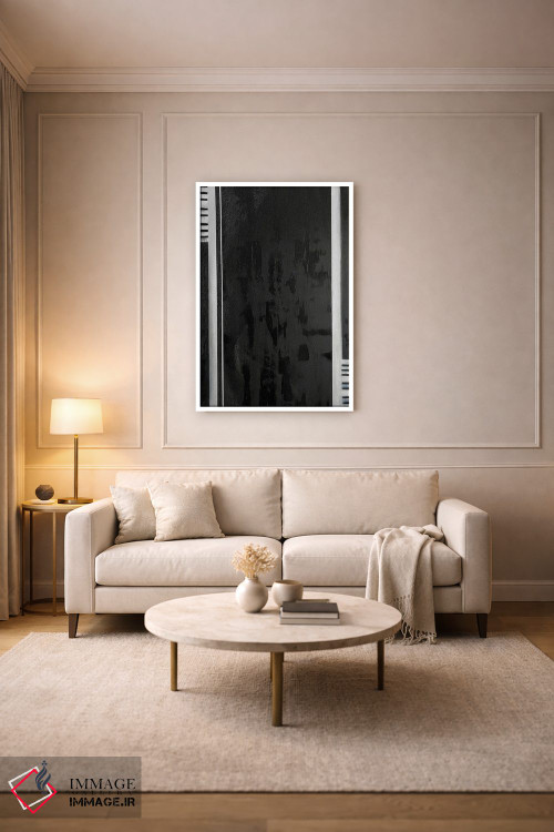 تابلو مینیمال پیانو اثر کریستینا مالن - D3W